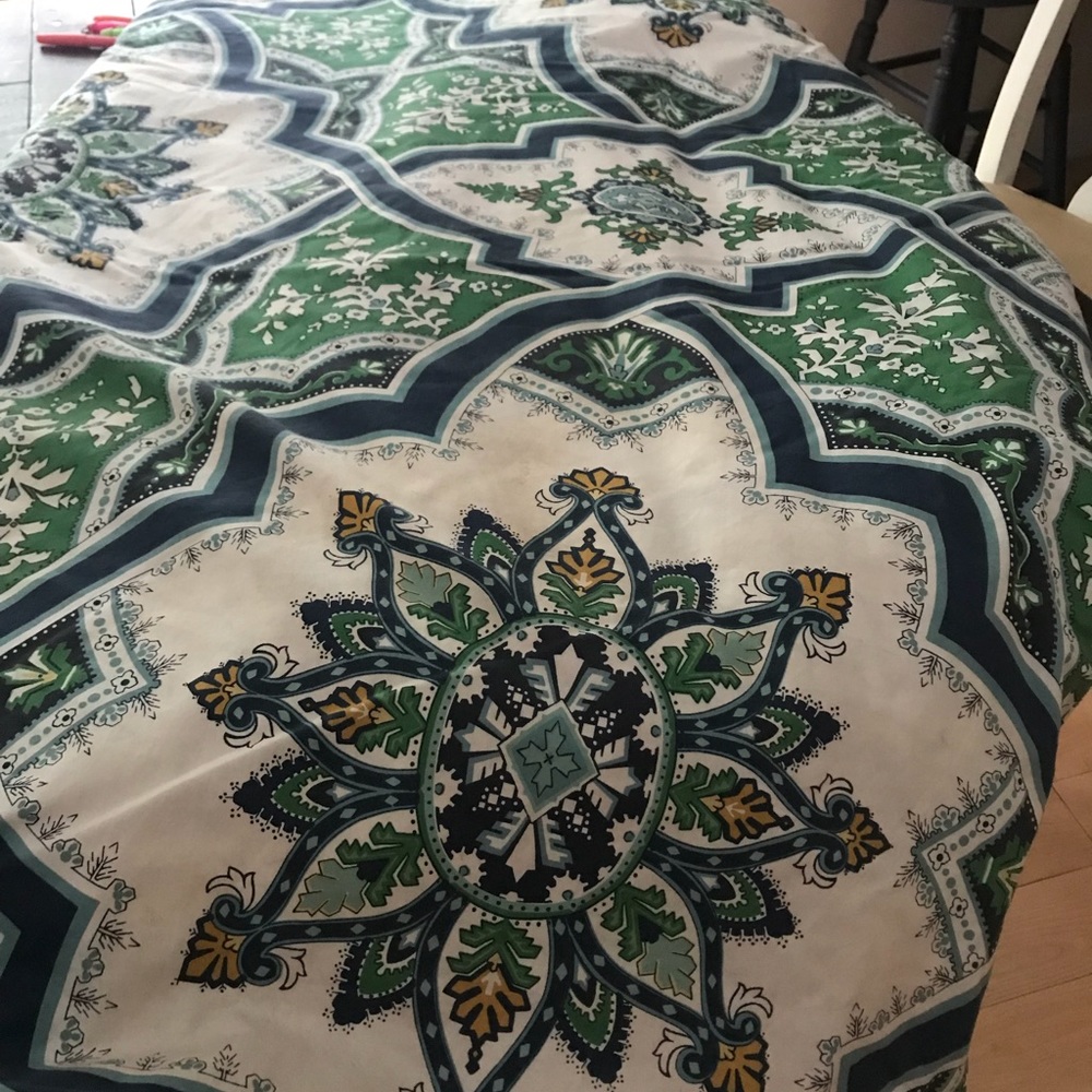 Pottery Barn Duvet Cover and Pillow Shams